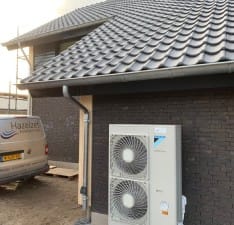 Projecten | Dubbele airco buiten
